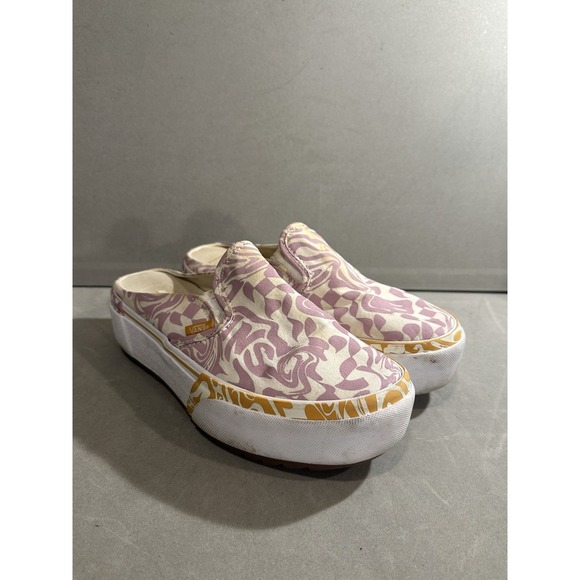 vans platform Mules Women's Size 7.5 - Picture 1 of 12